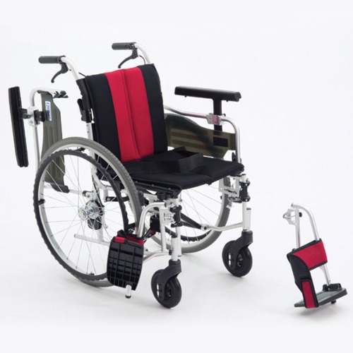 미키메디칼 의료용 알루미늄 휠체어 MIKI-W AH (PU타이어)